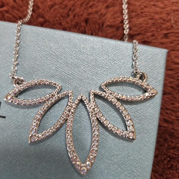 Touchstone Crystal Petals Necklace - Picture 2 of 3